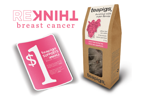 teapigs supports Rethink Breast Cancer